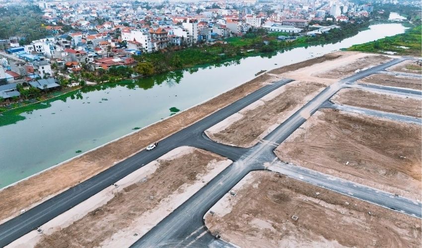 Tiến độ Hoàng Huy Green River khảng định cho chất lượng