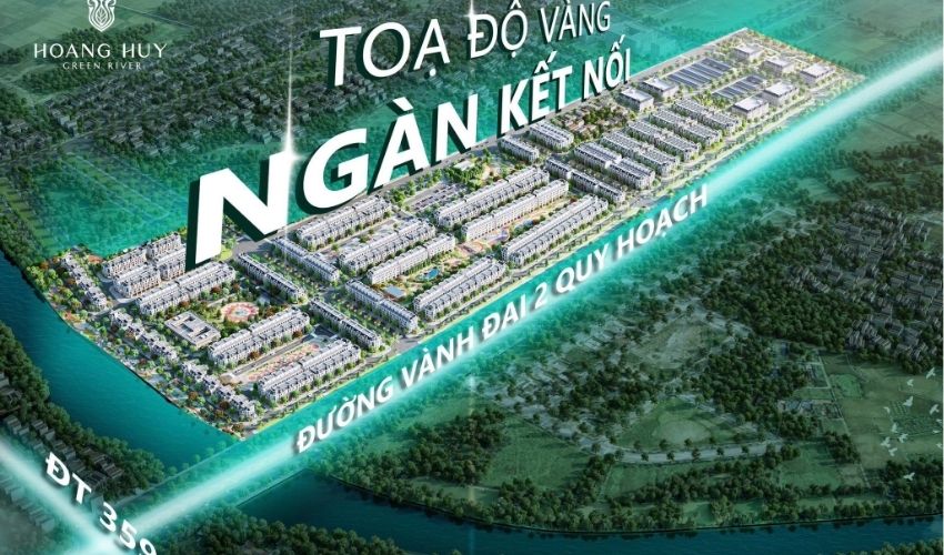 Giá bán Nhà ở xã hội Hoàng Huy Green River là điểm đến mới cực kỳ hấp dẫn tại thành phố Thủy Nguyên