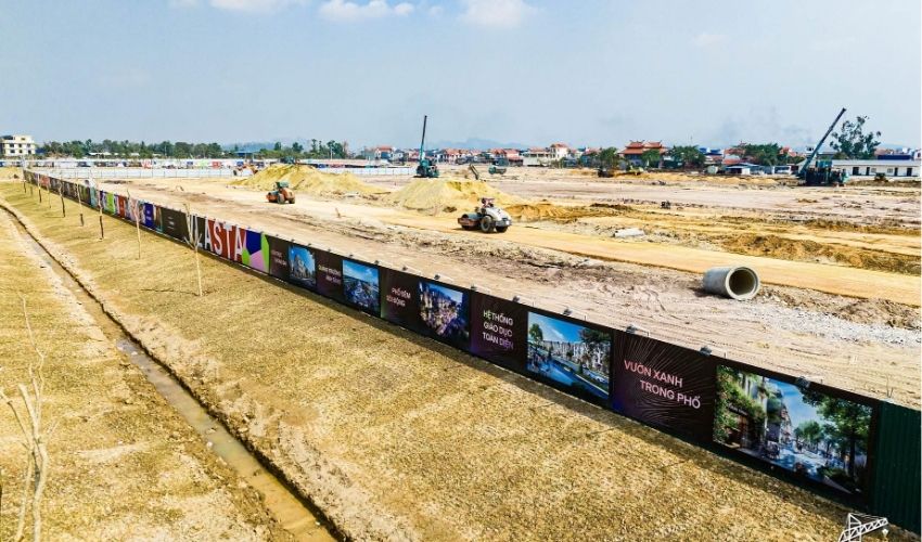 Tiến độ Vlasta Thủy Nguyên nhanh chóng, sẽ hoàn thiện trước mục tiêu đề ra