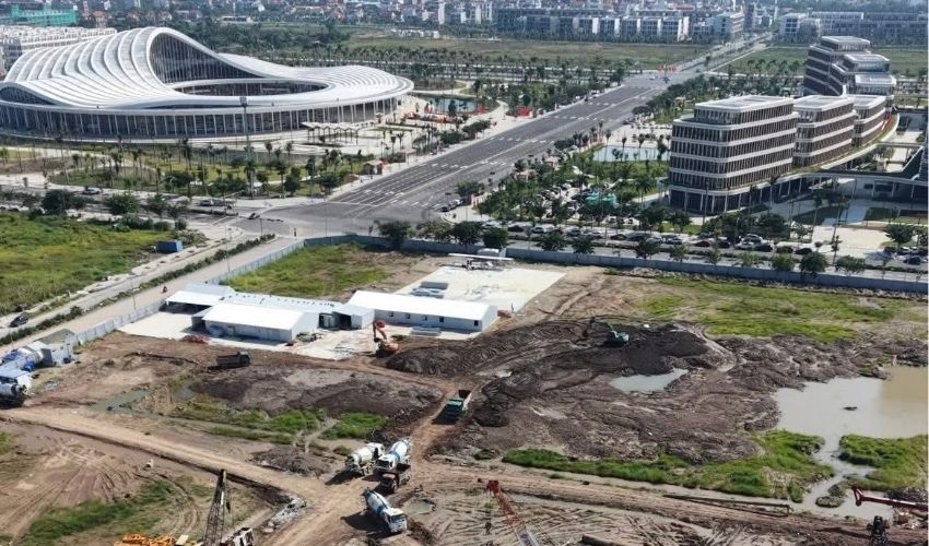 Vị trí dự án Central Point Hải Phòng nằm sát khu trung tâm hành chính mới